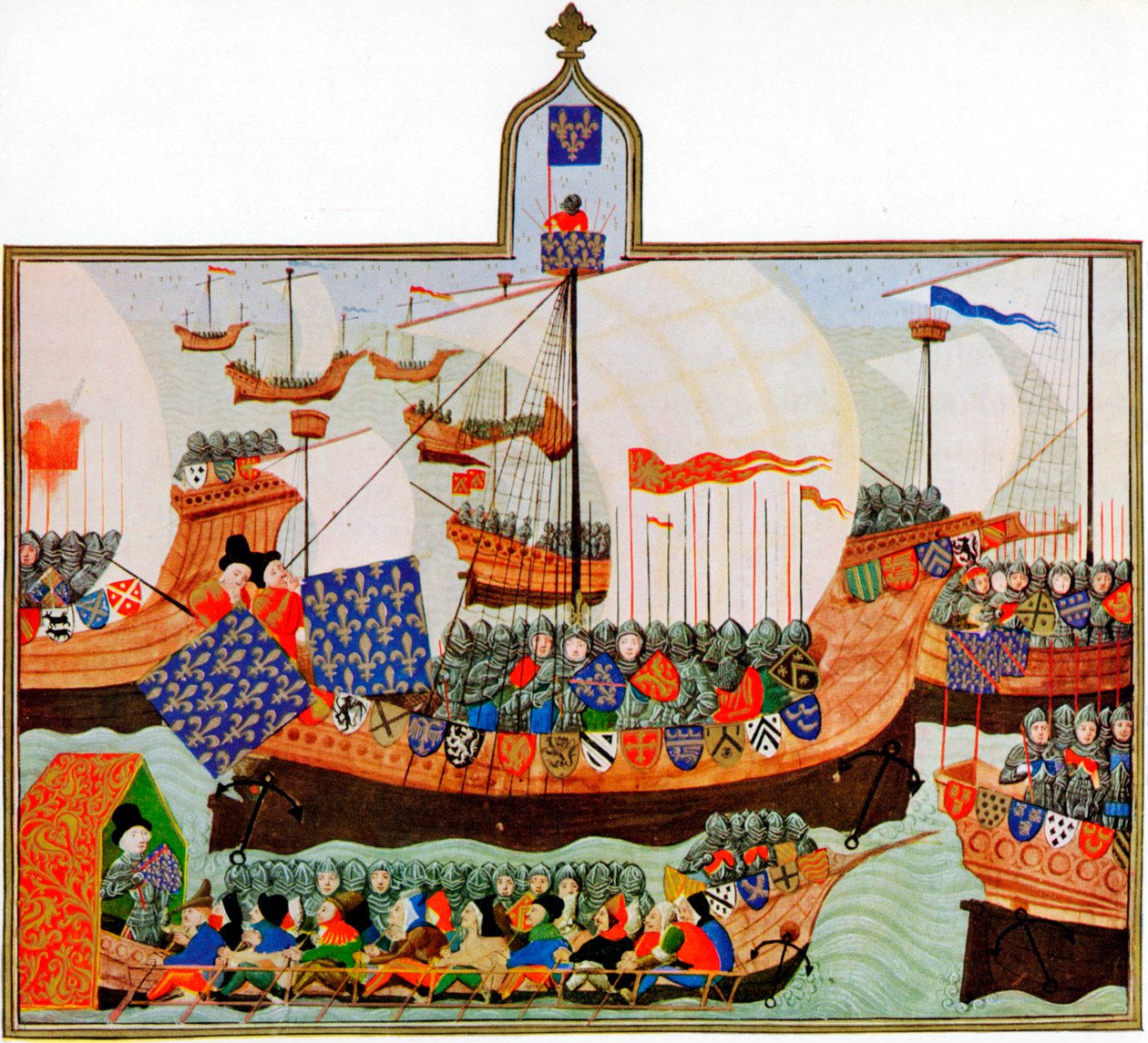 Tutkimusmatka afrikkalaisia korsaareja vastaan, 1390 tekijältä Unbekannt
