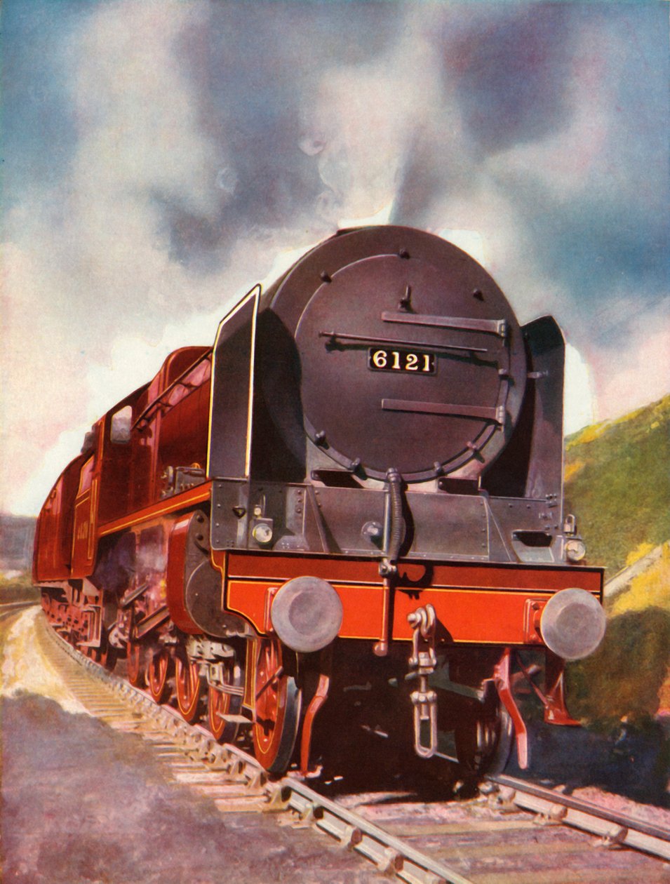Royal Scot 4-6-0 -luokan pikamatkustajaveturi, 1935-36. tekijältä Unbekannt