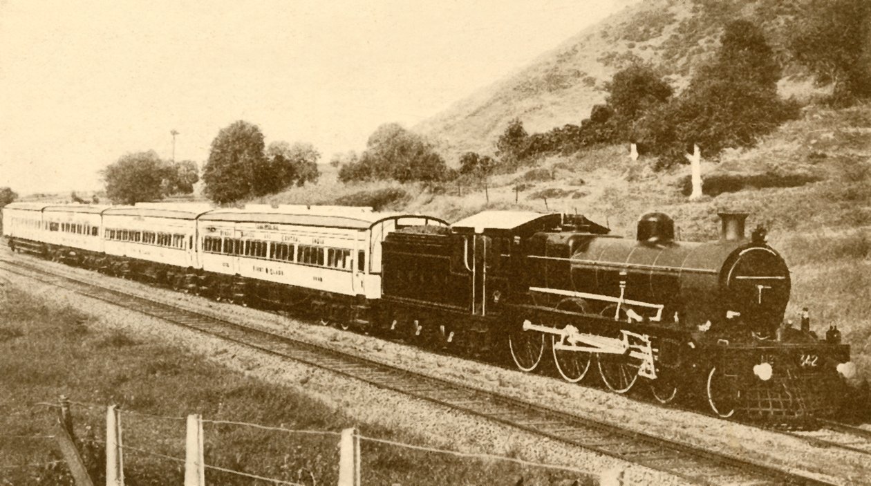 Pikajuna, Bombay, Baroda ja Keski-Intian rautatie, 1930. tekijältä Unbekannt