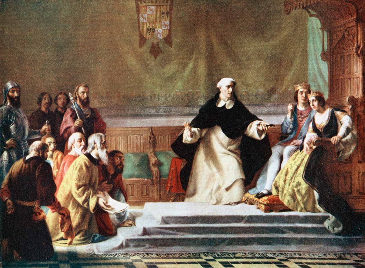 Juutalaisten karkottaminen Espanjasta, 1492 tekijältä Unbekannt