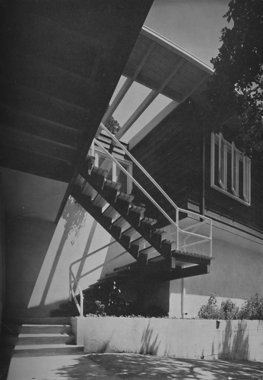 Ulkopuoli - Talo Fairfaxissa, Kaliforniassa, kirjoittanut Francis Ellsworth Lloyd, 1942 tekijältä Unbekannt