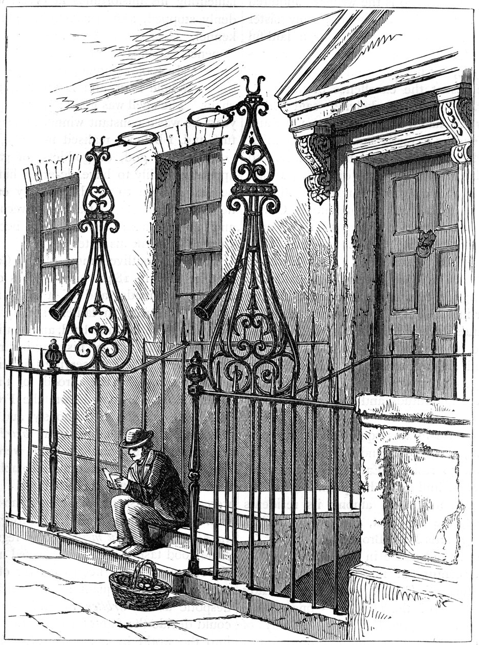 Sammuttimet Berkeley Squarella, Lontoossa, 1891 tekijältä Unbekannt