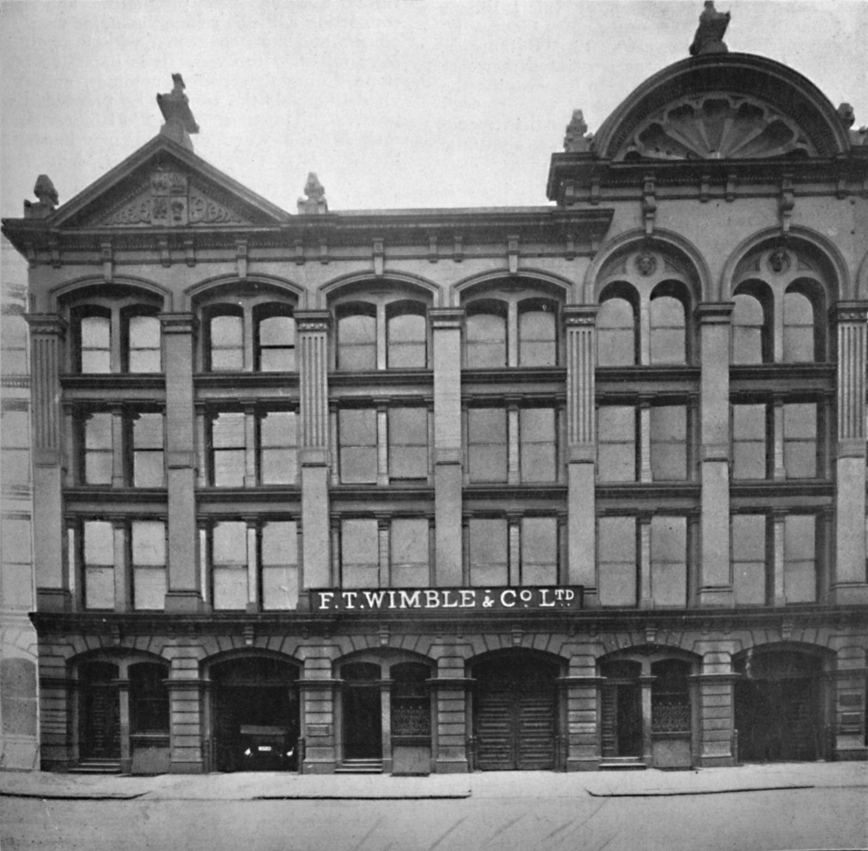 F. T. Wimble & Co., Ltd. - Pääkonttori, varasto ja tehdas, 1919. tekijältä Unbekannt