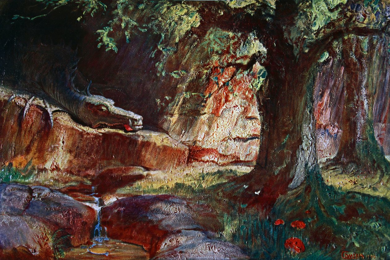 "Fafner luolassa", 1906 tekijältä Unbekannt
