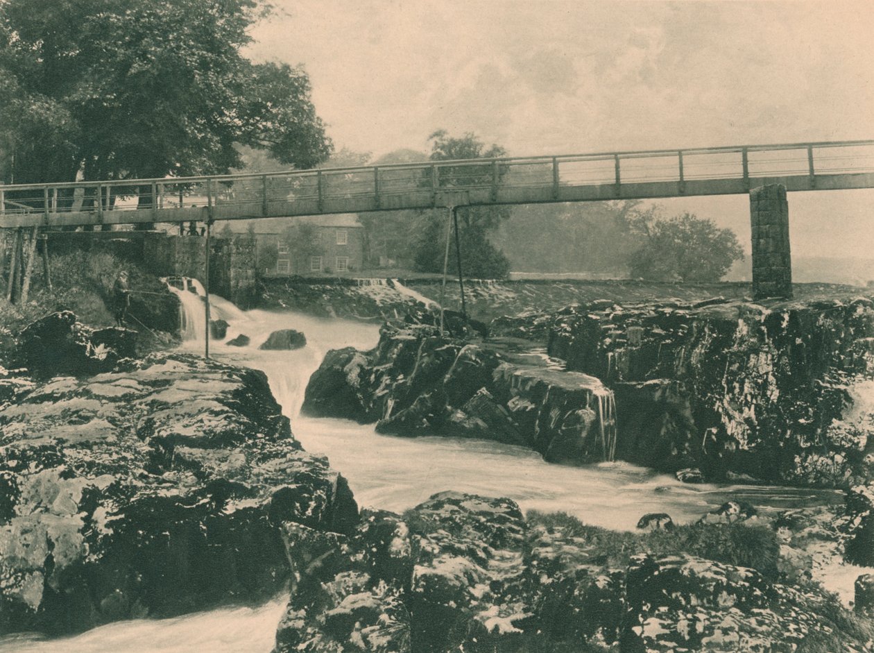 Falls of the Wharfe, 1902 tekijältä Unbekannt