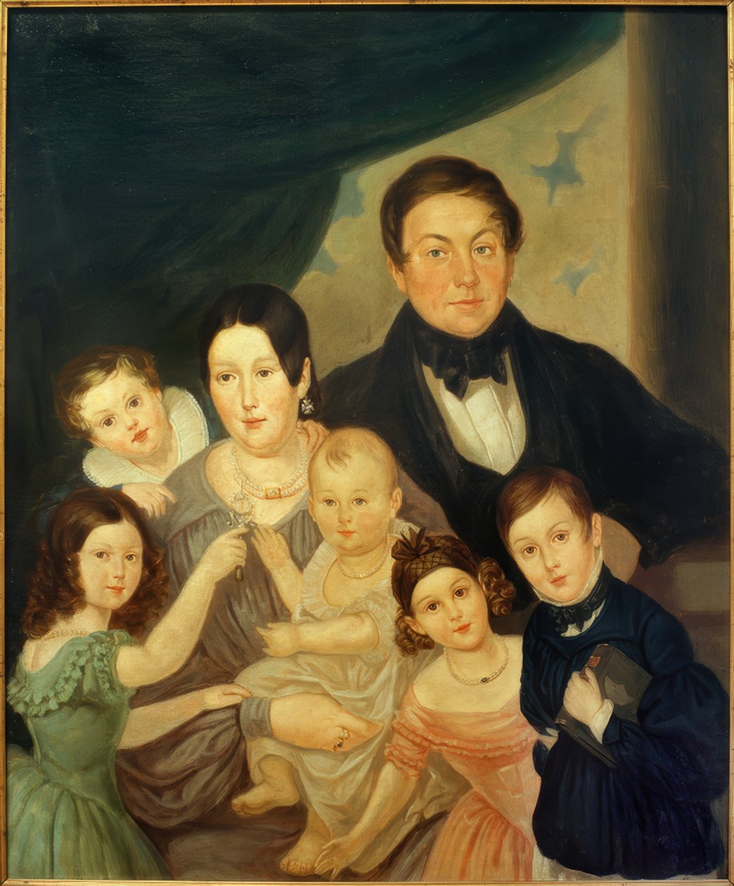 Johann von Liebiegin perhekuva tekijältä Unbekannt