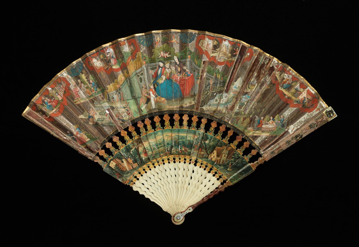 Ventilador, ca. 1730. finlandès tekijältä Unbekannt