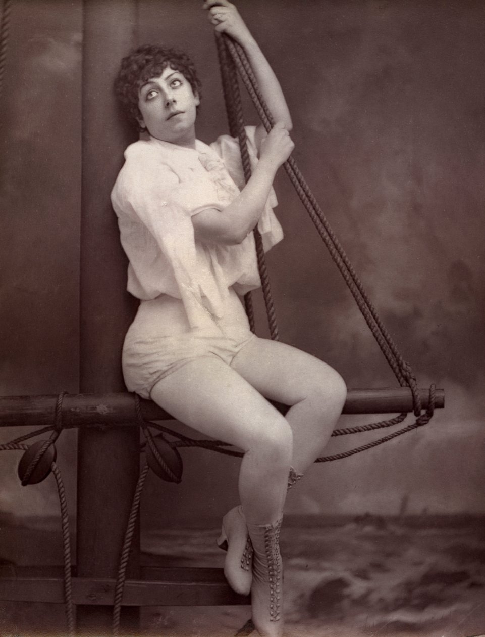 Fannie Leslie, brittiläinen laulaja ja näyttelijä, 1882 tekijältä Unbekannt