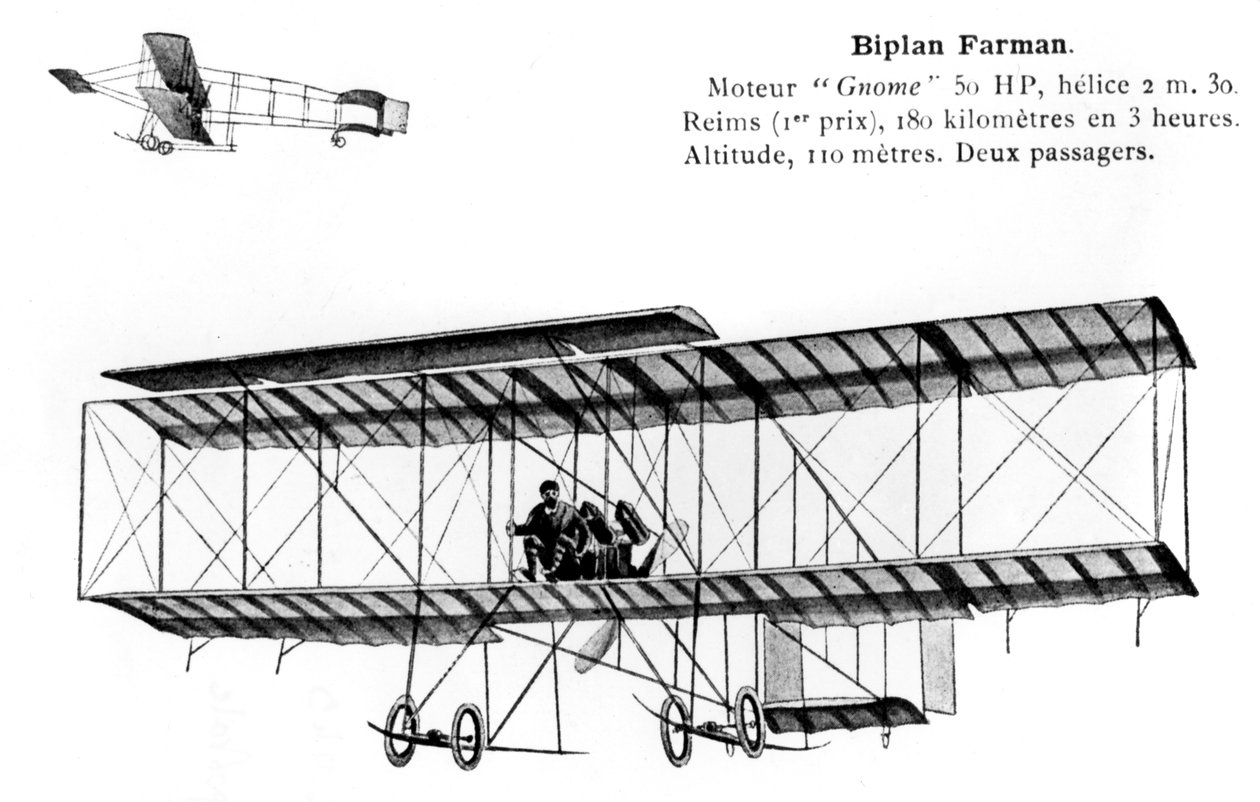Farman-kaksitaso, 1900-luku tekijältä Unbekannt