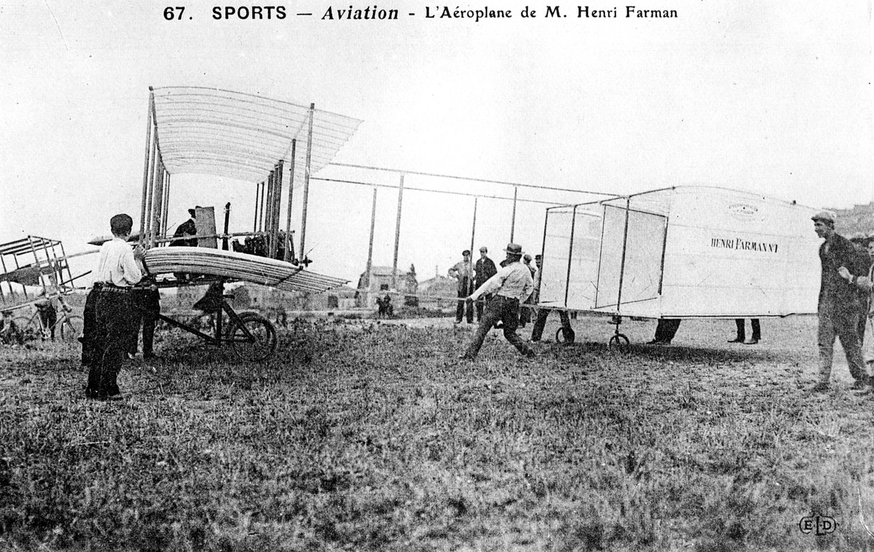 Farman-kaksitaso nro 1, c1912 tekijältä Unbekannt