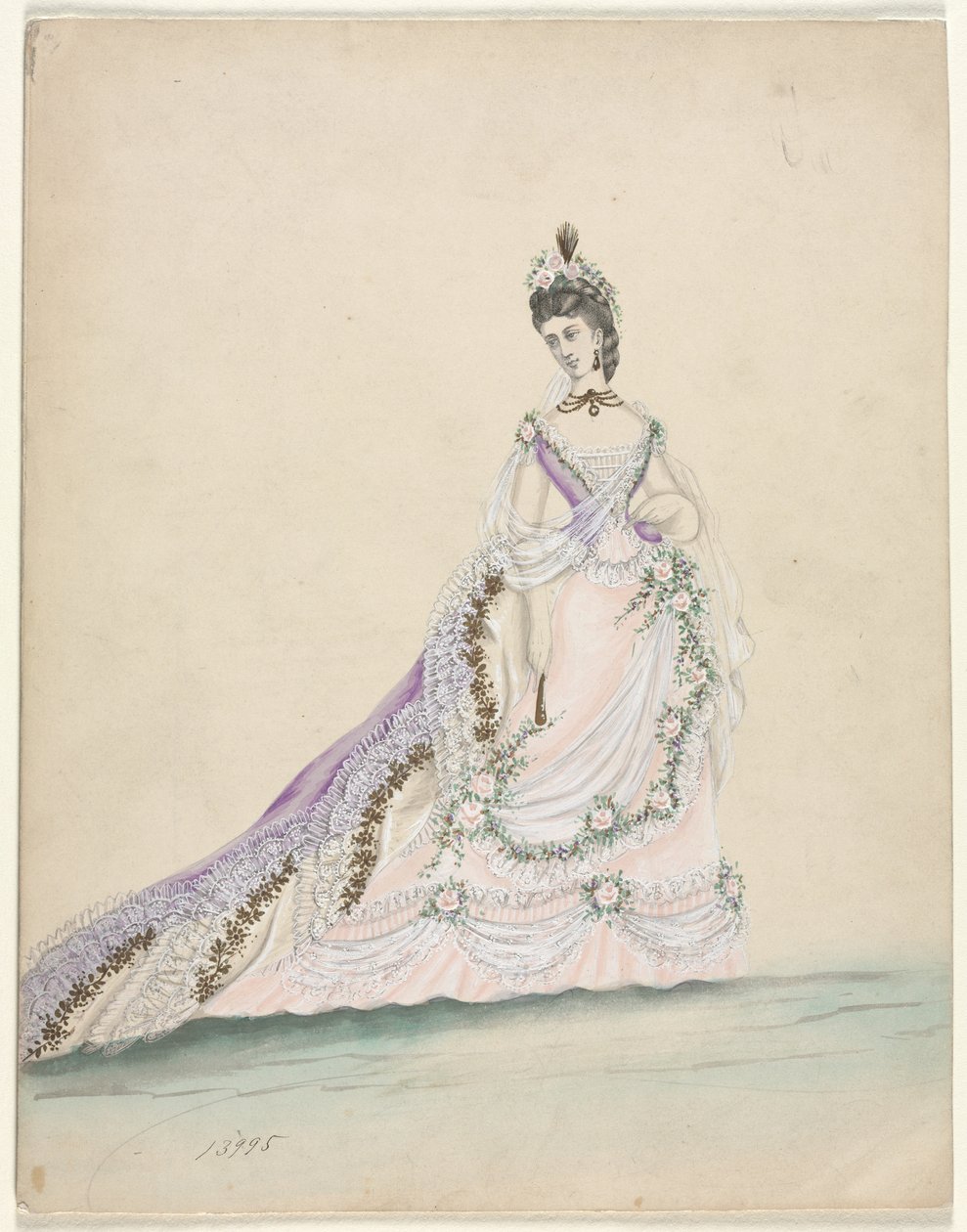 Worthille suunniteltu muotitutkimus, 1870. tekijältä Unbekannt