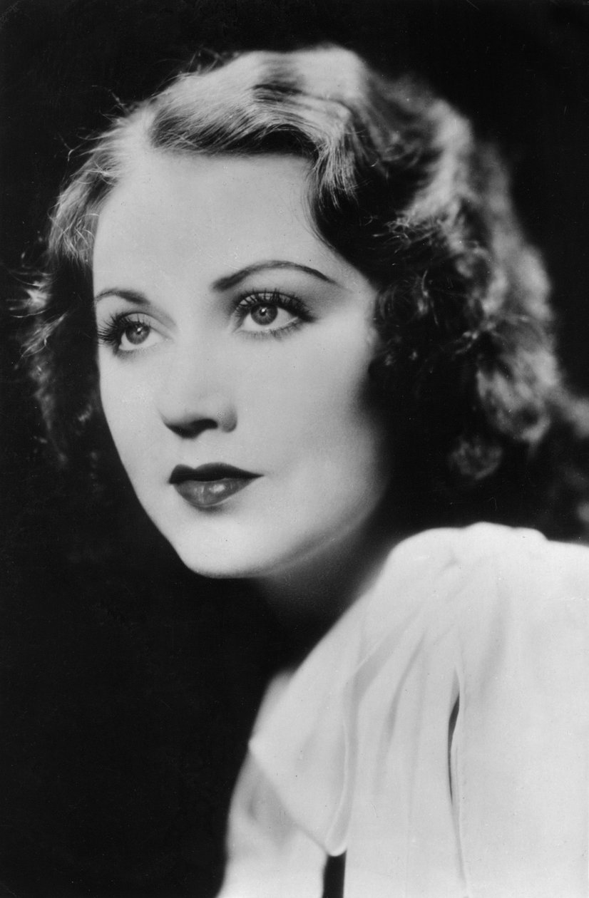 Fay Wray 1907-2004, kanadalaissyntyinen amerikkalainen näyttelijä, 1900-luku tekijältä Unbekannt