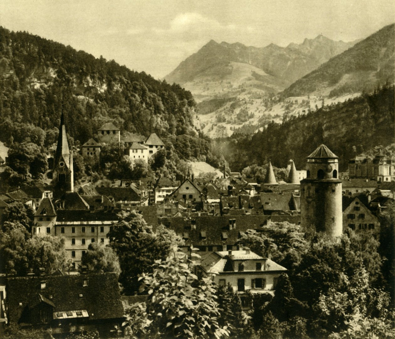 Feldkirch, Vorarlberg, Itävalta, 1935. tekijältä Unbekannt