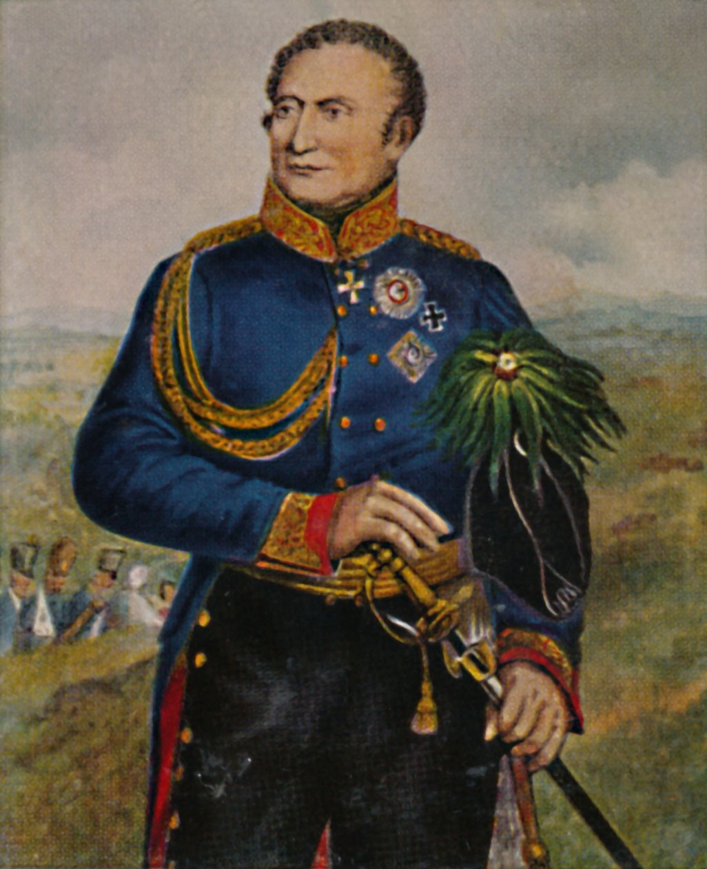 Kenttämarsalkka Kleist von Nollendorf 1762-1823, 1934. tekijältä Unbekannt