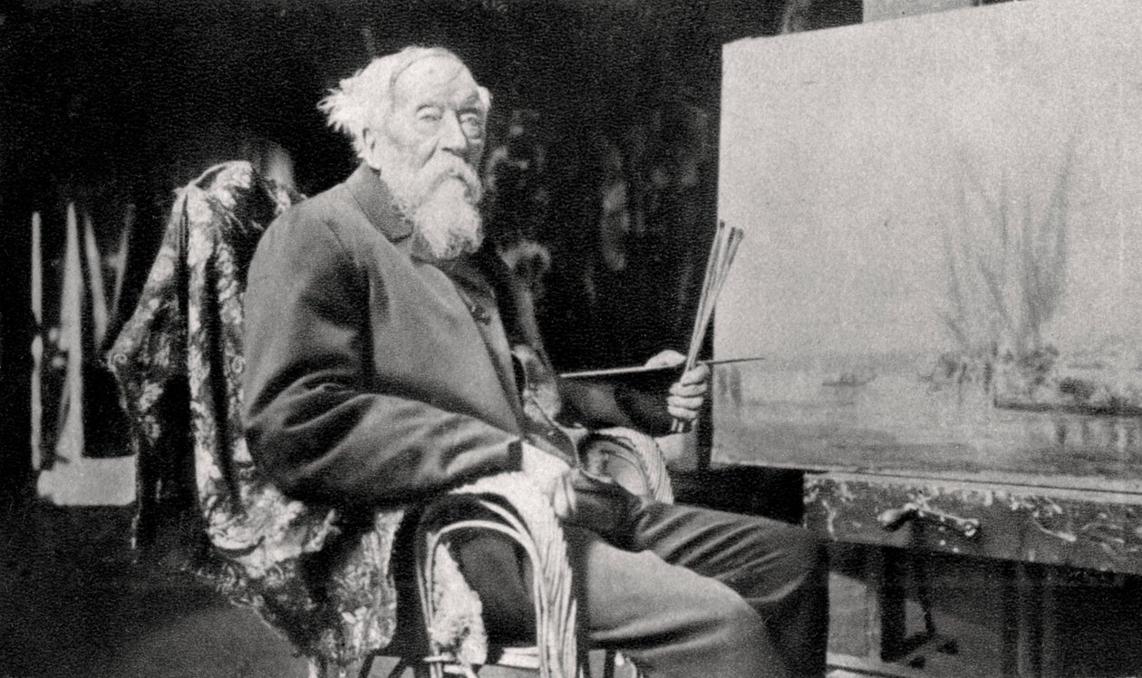 Felix Ziem, ranskalainen taiteilija, 1905 tekijältä Unbekannt