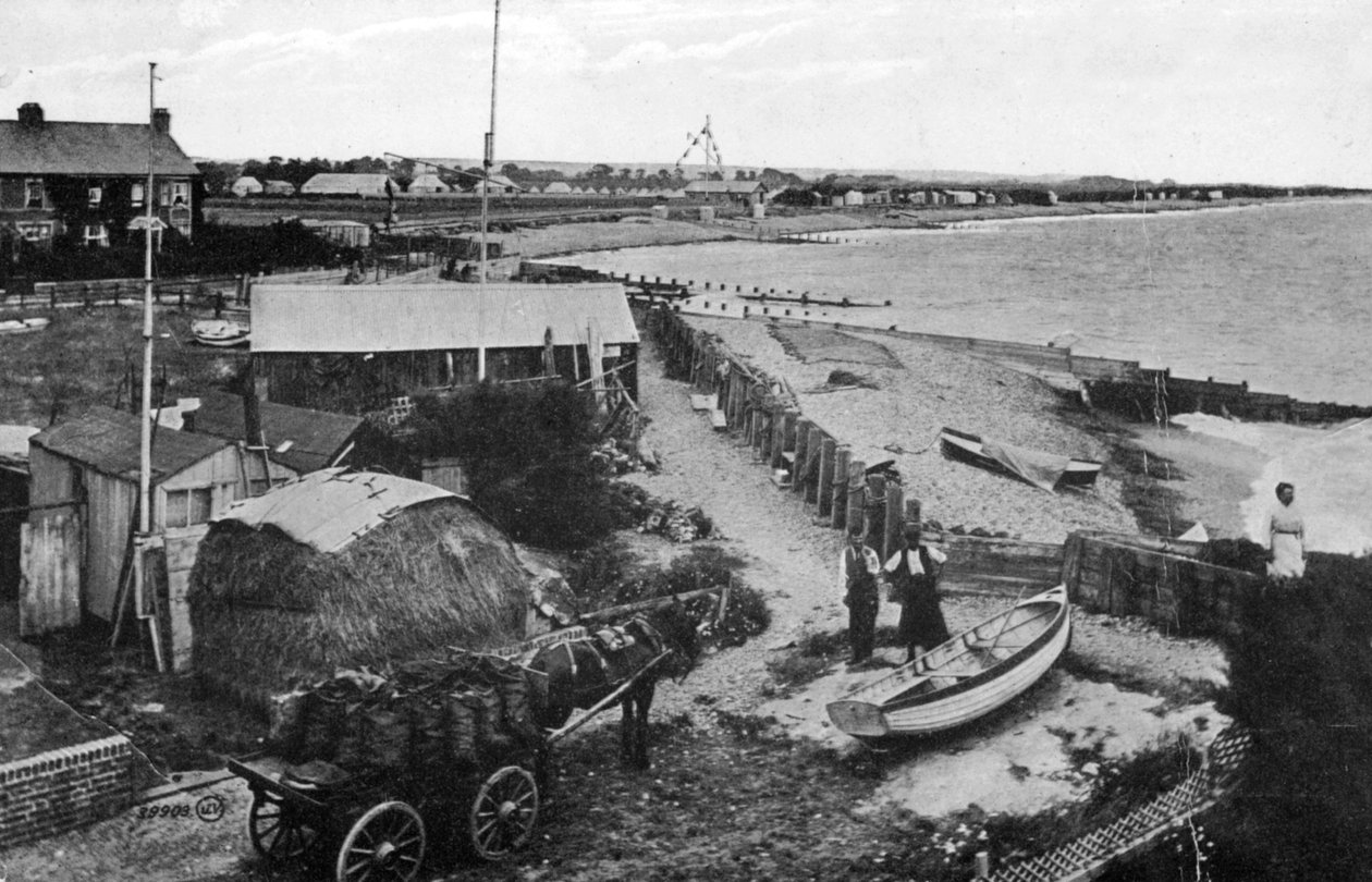 Felpham Beach, lähellä Bognor Regisiä, Länsi-Sussex, 1900-luvun alku tekijältä Unbekannt