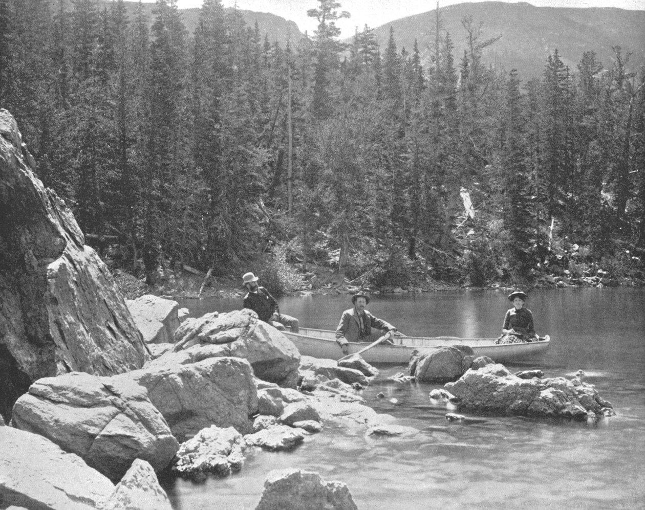 Fen Lake, lähellä Georgetownia, Colorado, USA, c1900. tekijältä Unbekannt