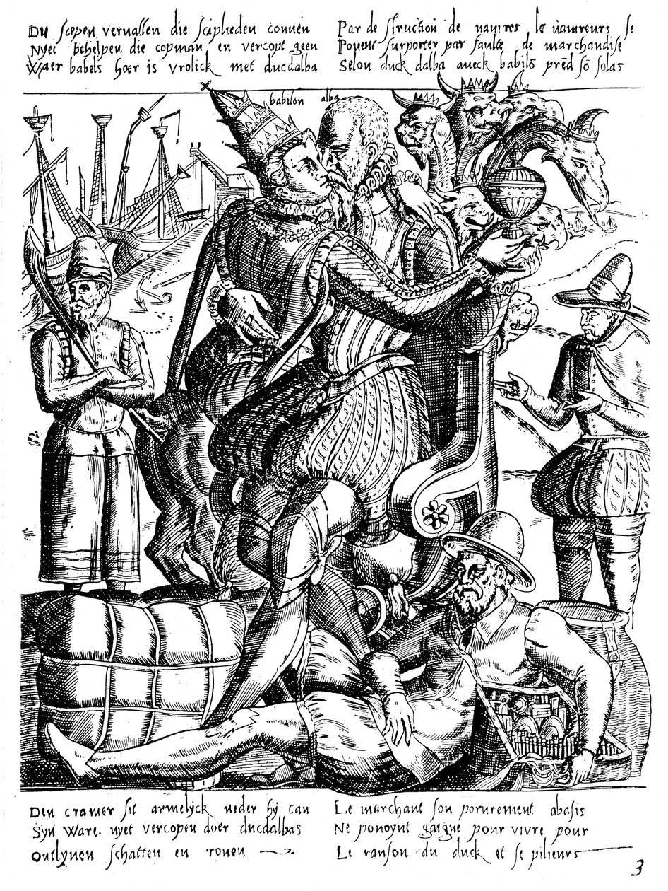 Ferdinand Alvarez de Toledo, Alvan herttua 1508-1582, espanjalainen kenraali ja valtiomies tekijältä Unbekannt