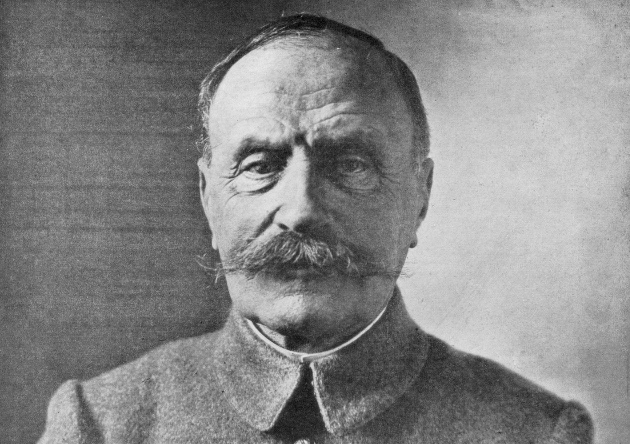 Ferdinand Foch, ranskalainen kenraali ja liittoutuneiden ylikomentaja ensimmäisessä maailmansodassa, 26. maaliskuuta 1918 tekijältä Unbekannt