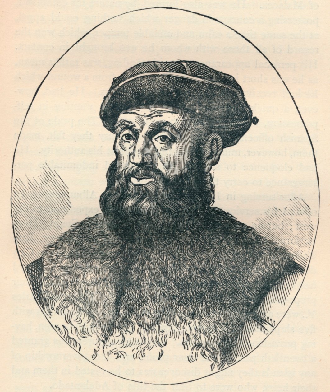 Ferdinand Magellan c1480-1521, portugalilainen tutkimusmatkailija, 1904 tekijältä Unbekannt