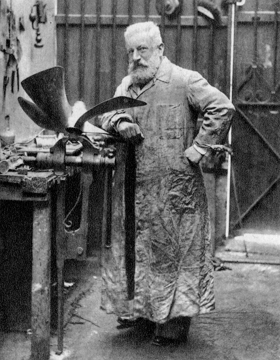 Fernand Forest, ranskalainen keksijä, 1888 tekijältä Unbekannt