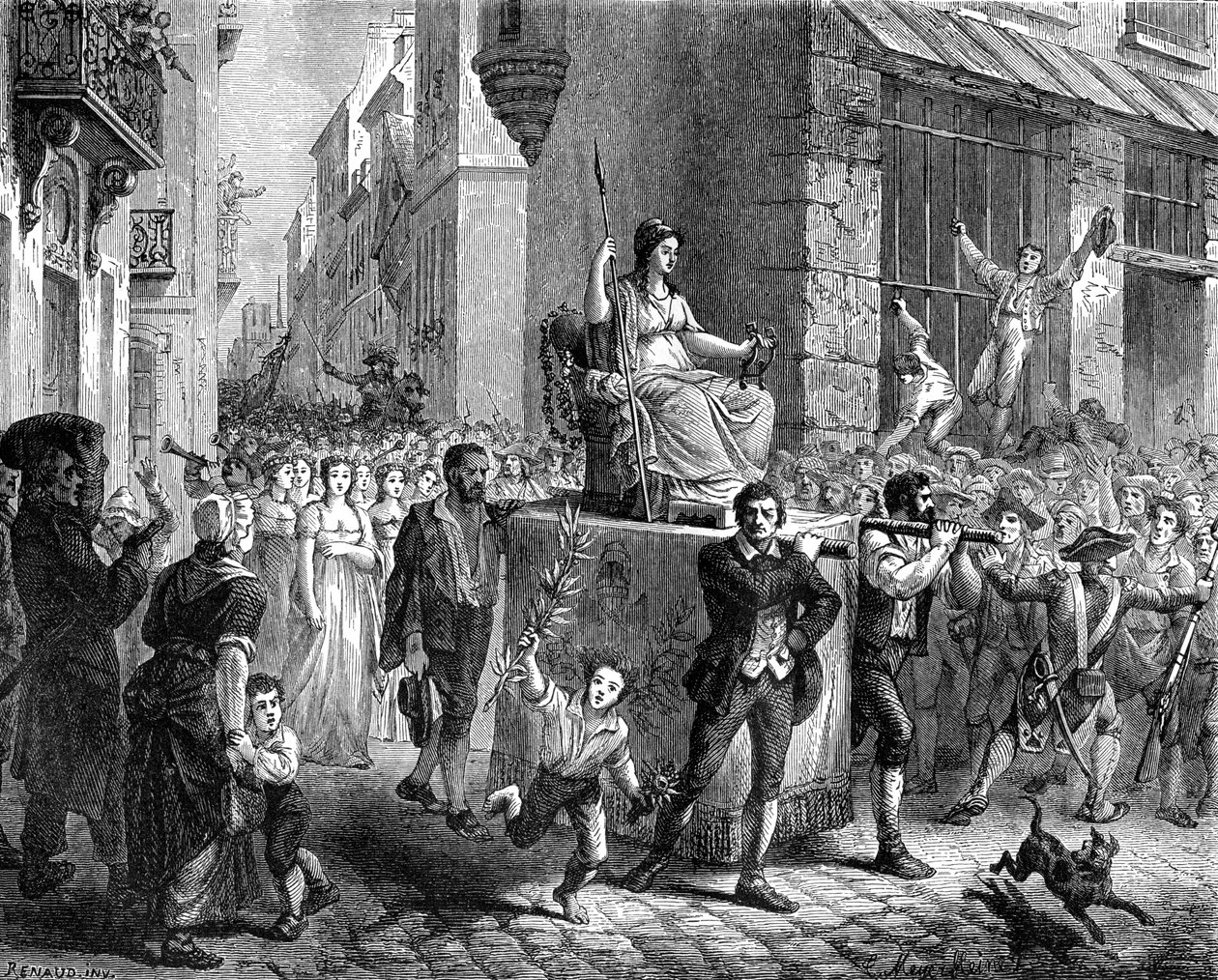 Järjen festivaali, Pariisi, 1793 1882-1884 tekijältä Unbekannt