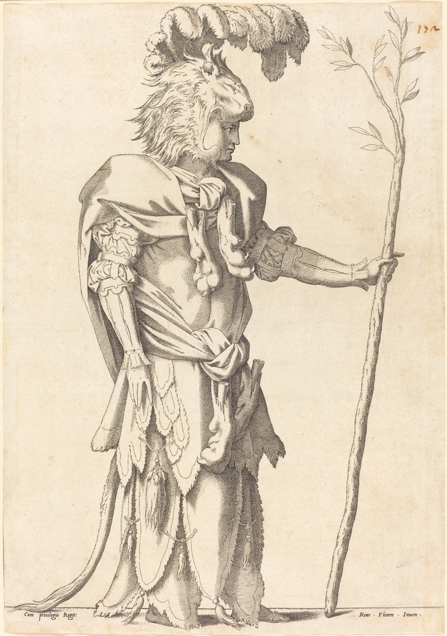 Figuuri Puku Hercules, c. 1539. tekijältä Unbekannt