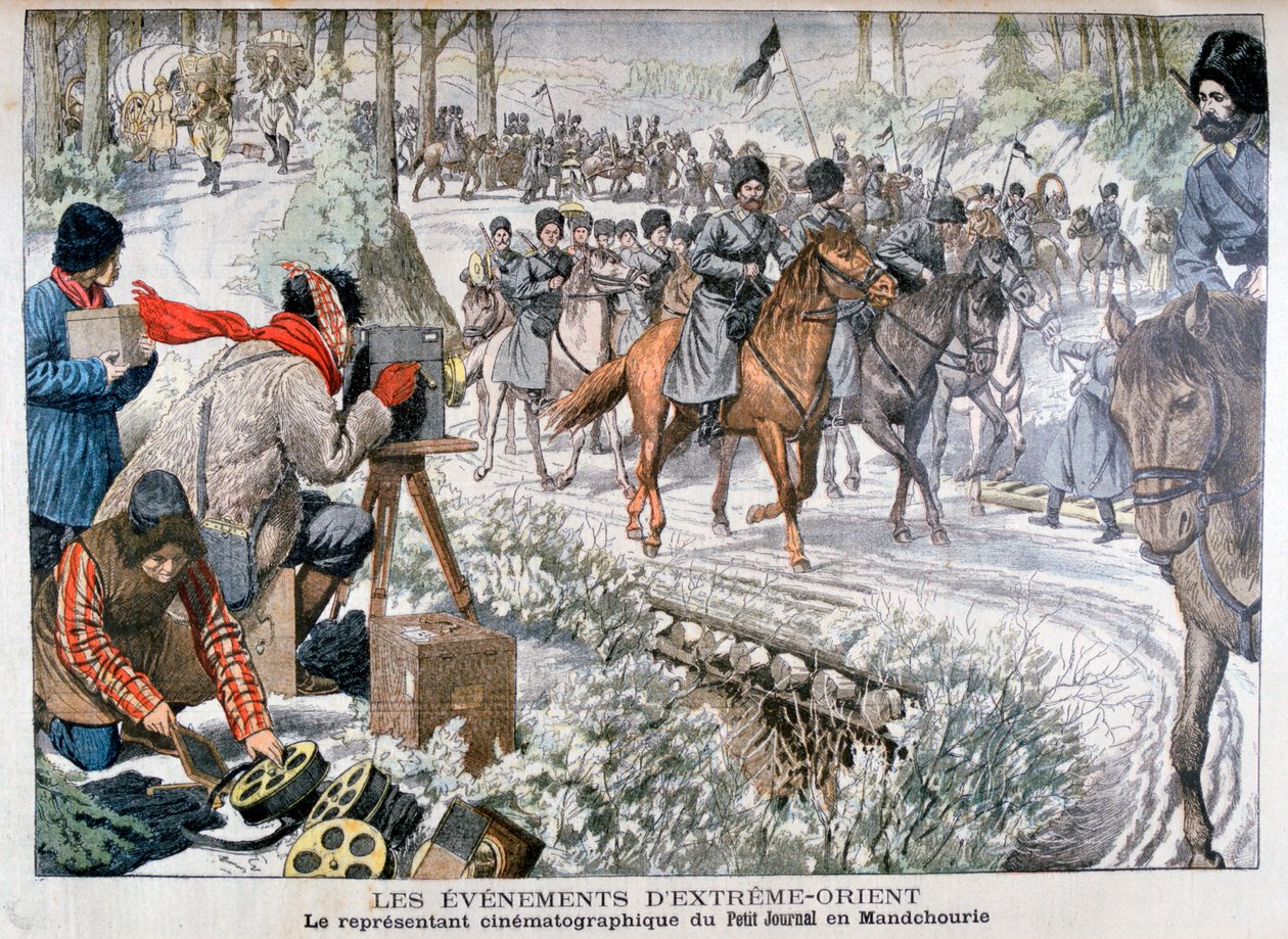 Kuvaukset Manchuriassa Venäjän ja Japanin sodan aikana, 1904 tekijältä Unbekannt