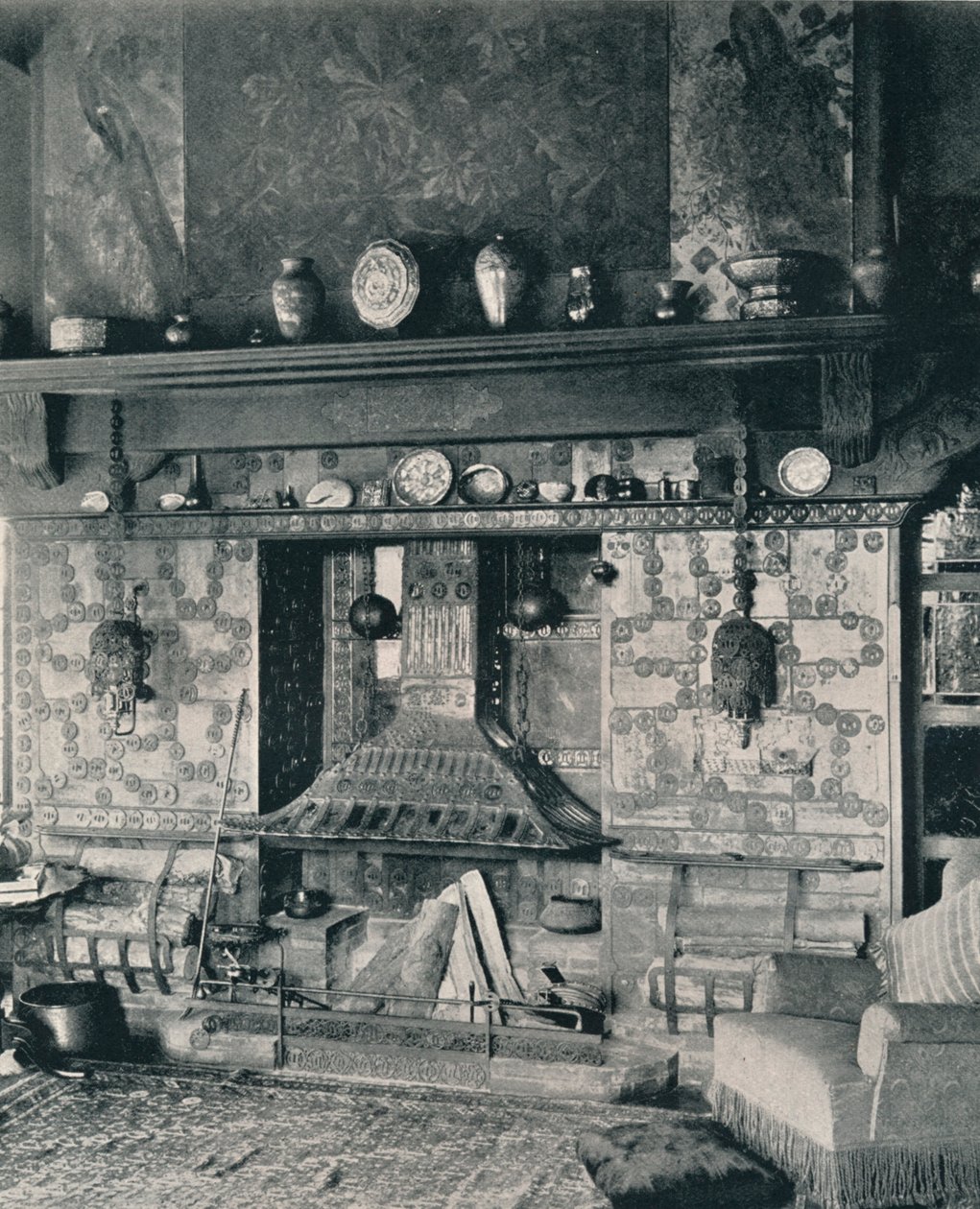Takka herra Louis C. Tiffanyn kirjastossa, 1897 tekijältä Unbekannt