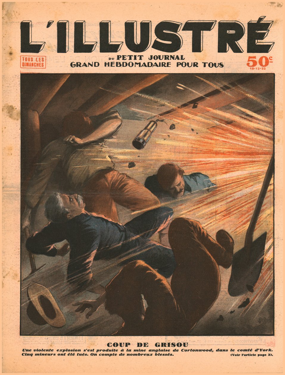 Tulikourujen räjähdys, 1932. tekijältä Unbekannt