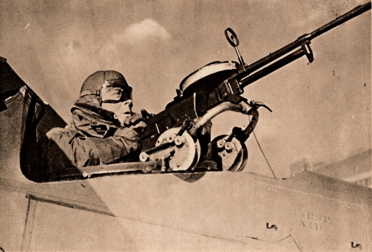 Ammuntaharjoitukset Drogue Toved Targetissa, 1940 tekijältä Unbekannt