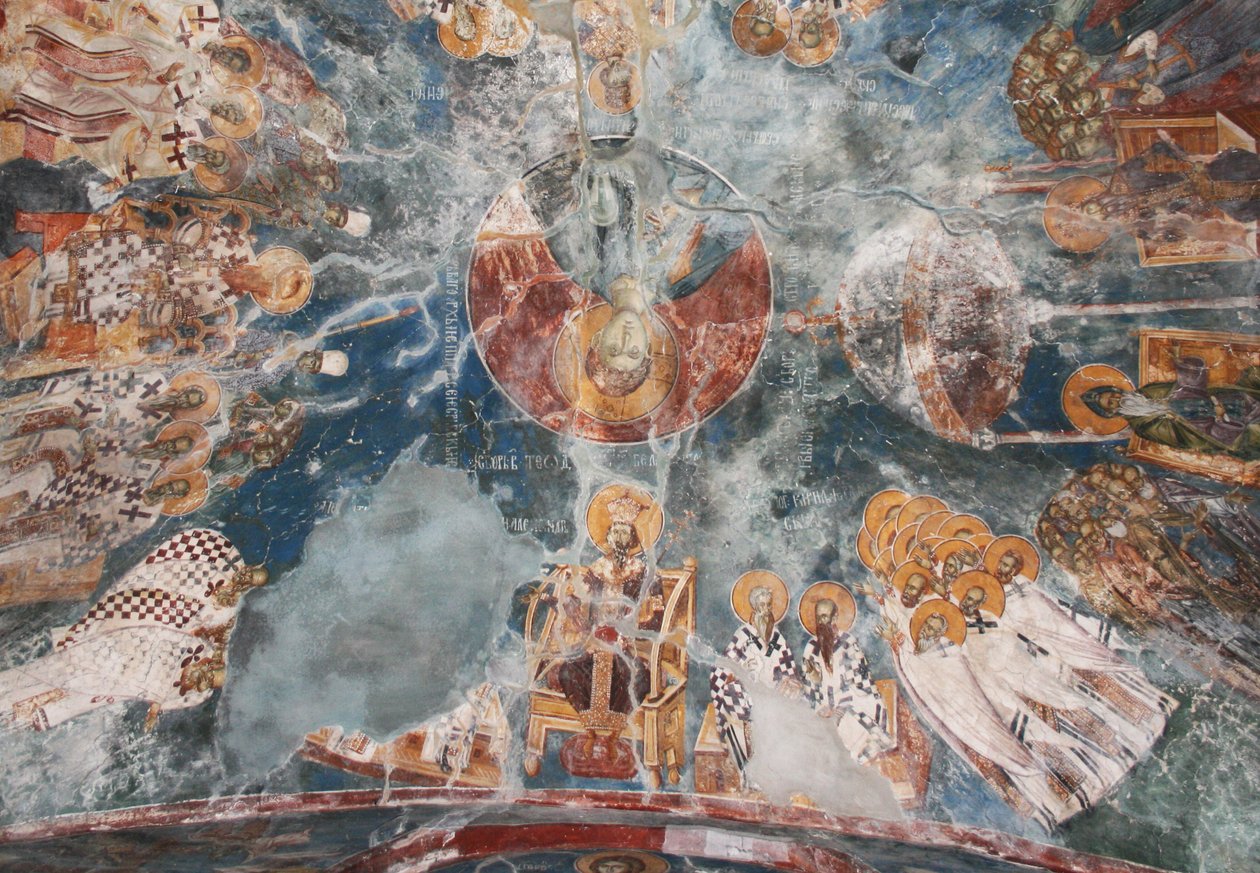 Ensimmäinen Konstantinopolin kirkolliskokous, 1300-luku tekijältä Unbekannt
