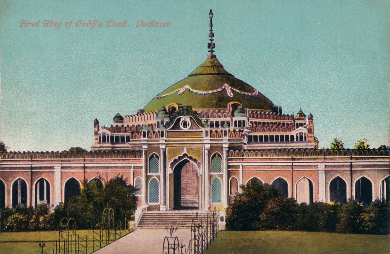 Ensimmäinen Oudhsin kuninkaan hauta. Lucknow, c1900 tekijältä Unbekannt