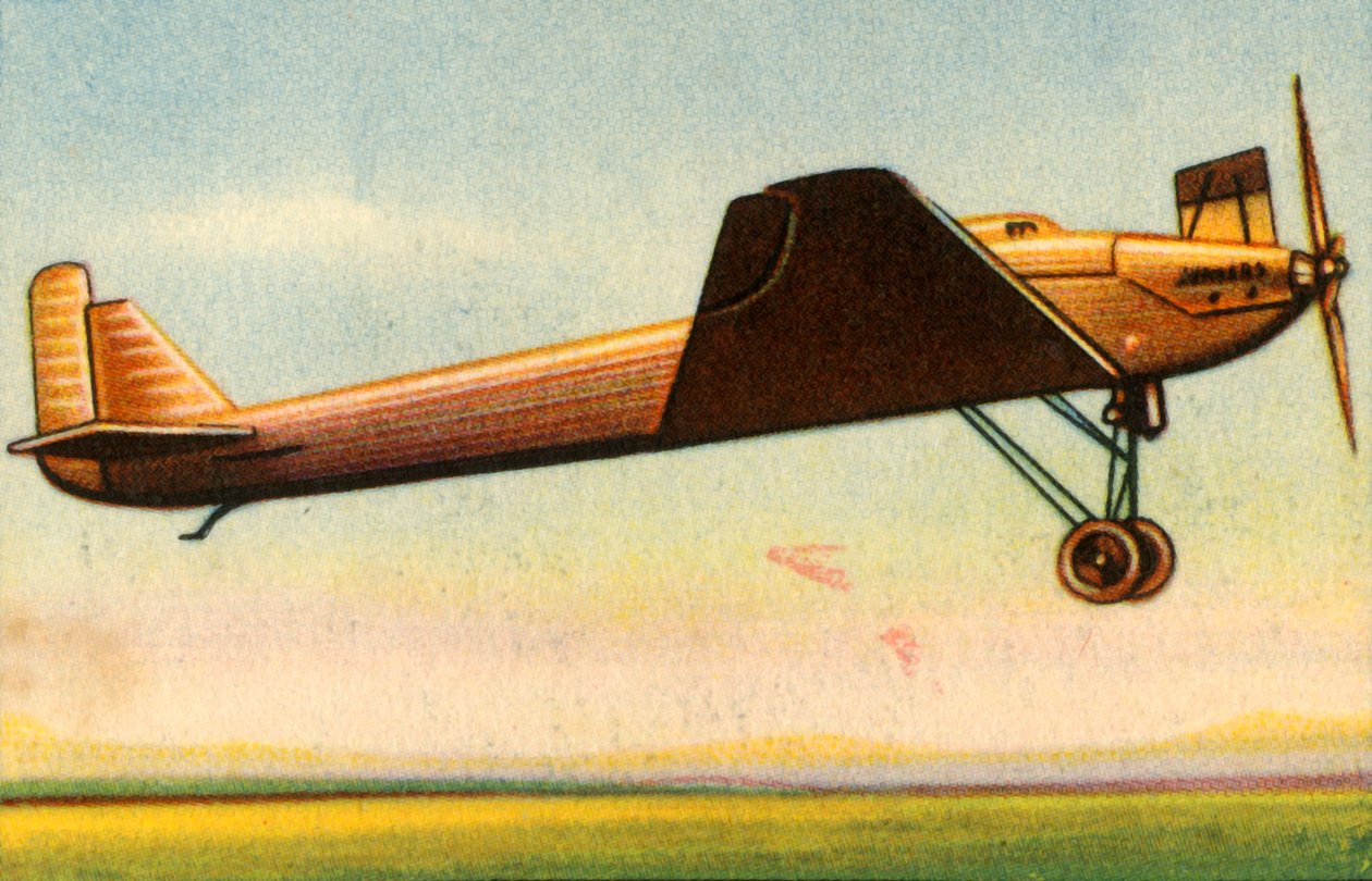 Junkers Ju 49 -koneen ensimmäinen lento, 2. lokakuuta 1931, 1932. tekijältä Unbekannt