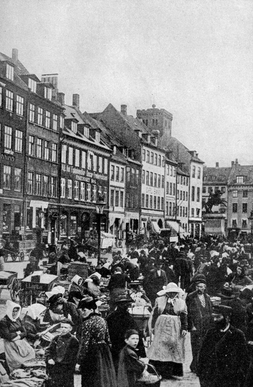 Kalamarkkinat, Kööpenhamina, 1922 tekijältä Unbekannt