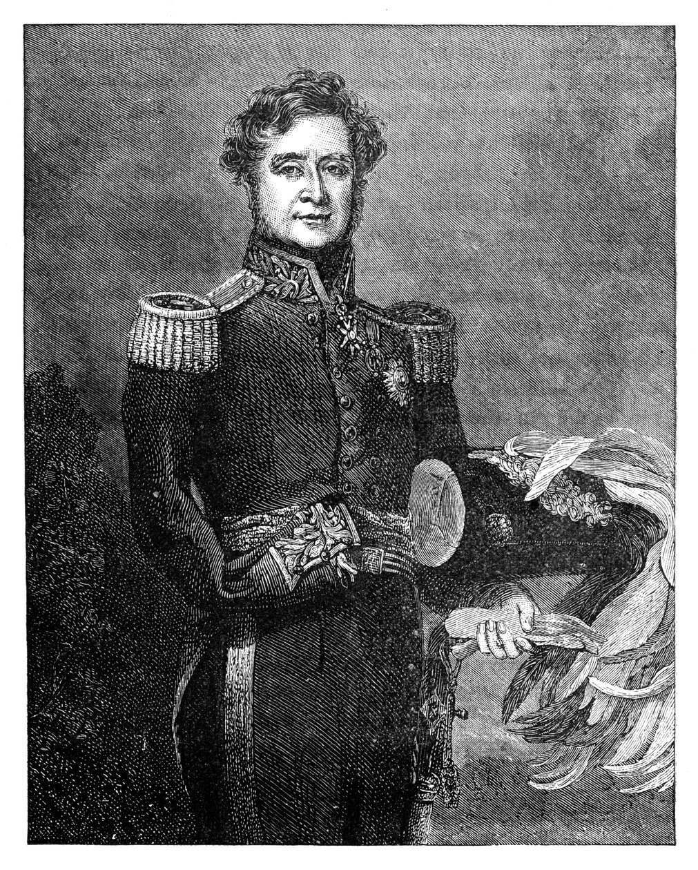 Fitzroy James Henry Somerset 1788-1855, 1. Baron Raglan, englantilainen sotilas tekijältä Unbekannt