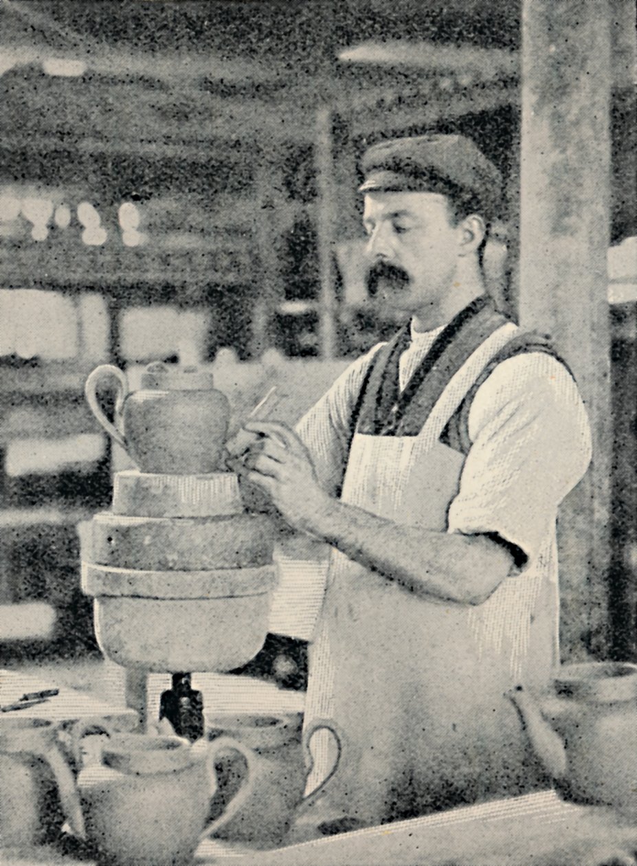 Nokan kiinnitys teekannuun, c1917 tekijältä Unbekannt