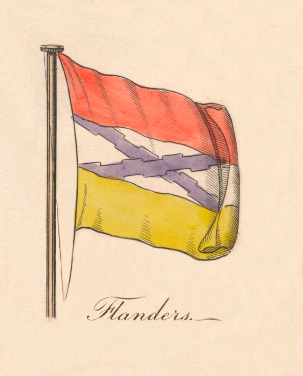 Flanderi, 1838 tekijältä Unbekannt