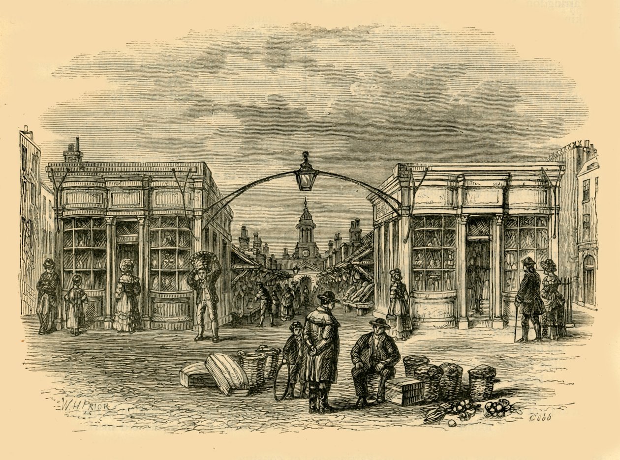 Fleet Market, c1872. tekijältä Unbekannt
