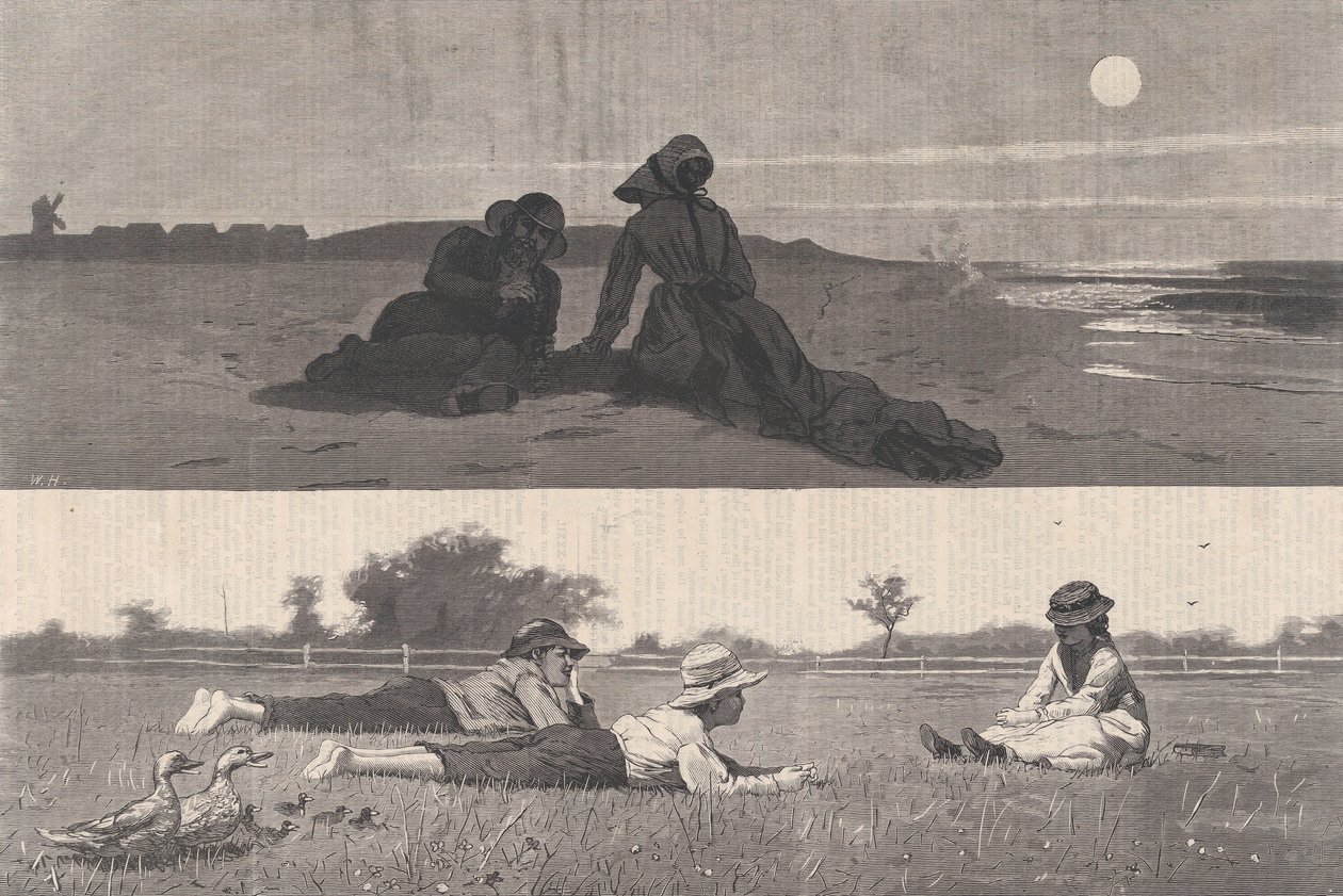 Flirting on the Sea-Shore i al Meadow Harper