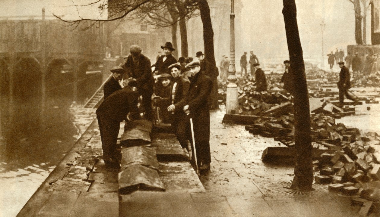 Tulvat Lontoossa, 1928, 1935. tekijältä Unbekannt
