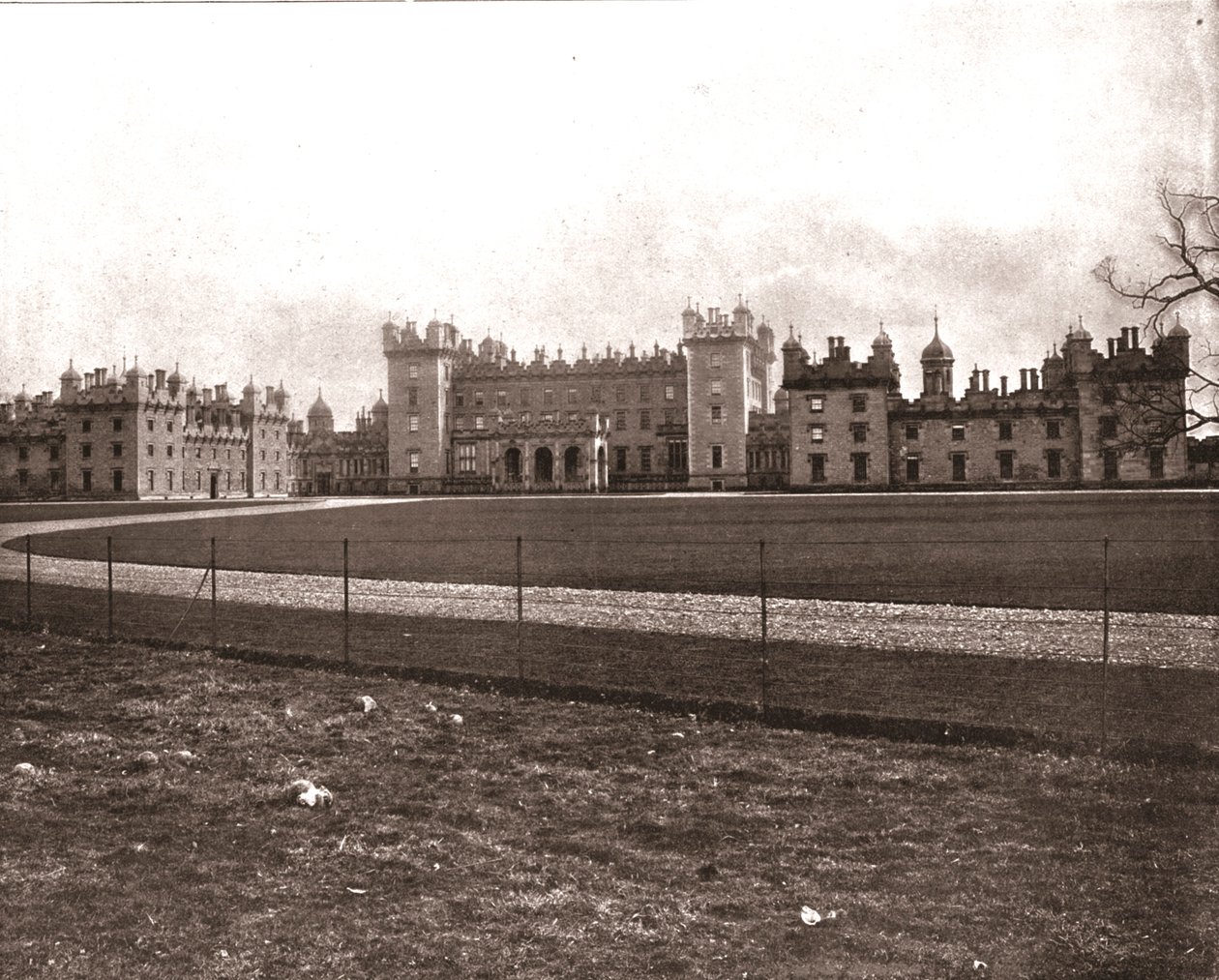 Floors Castle, Roxburghshire, Skotlanti, 1894. tekijältä Unbekannt