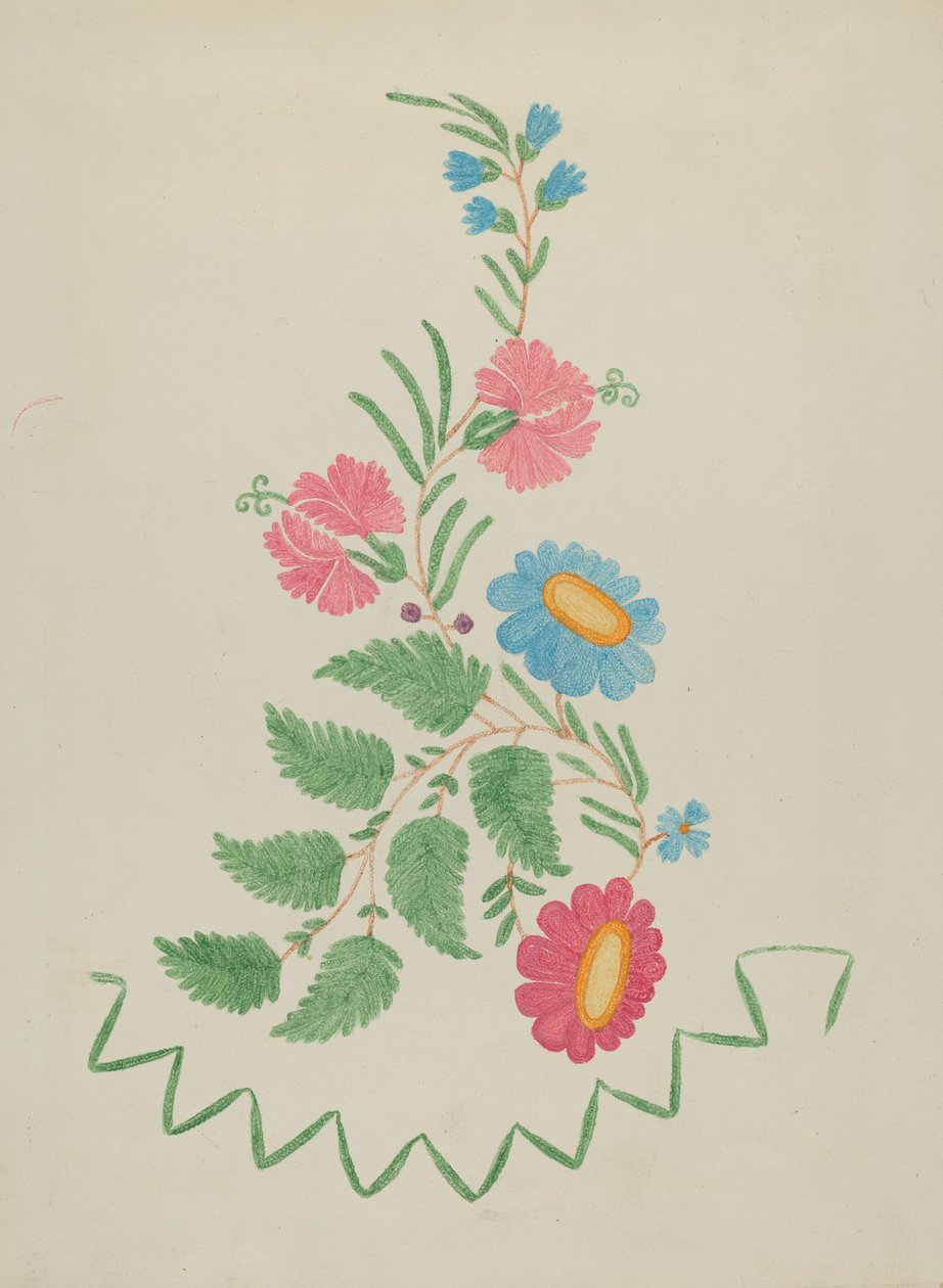 Kukkaaiheet, 19351942. tekijältä Unbekannt