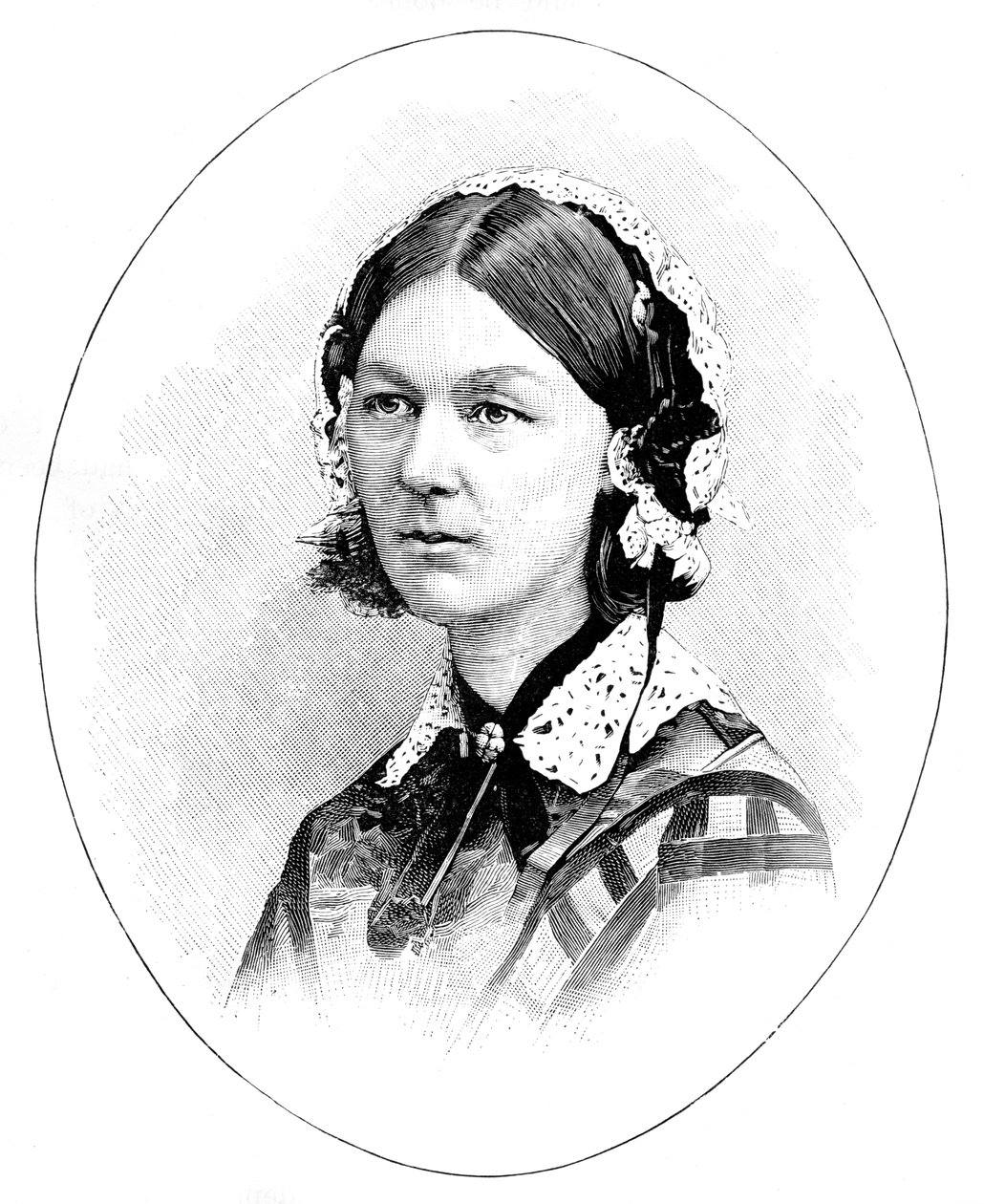 Florence Nightingale 1820-1910, brittiläinen sairaanhoitaja tekijältä Unbekannt