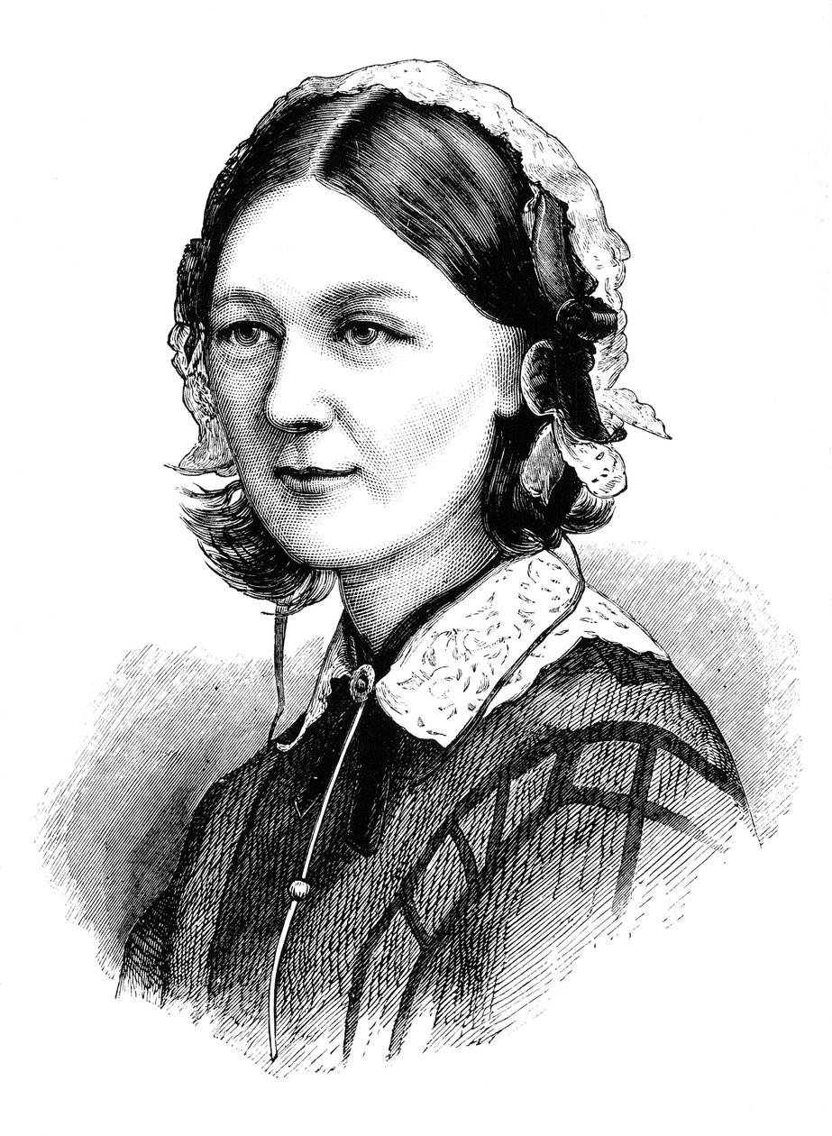 Florence Nightingale, 1870 tekijältä Unbekannt