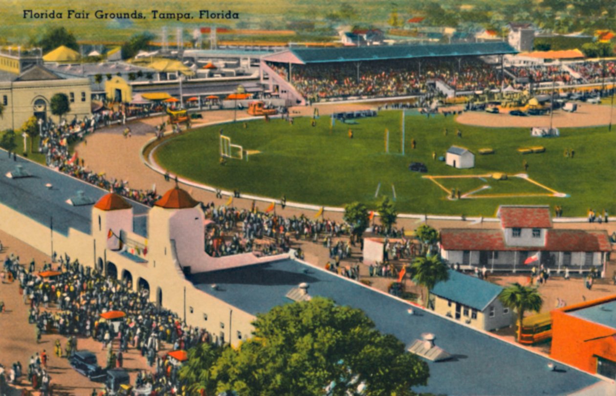 Florida Fairgrounds, Tampa, Florida, 1940-luku tekijältä Unbekannt