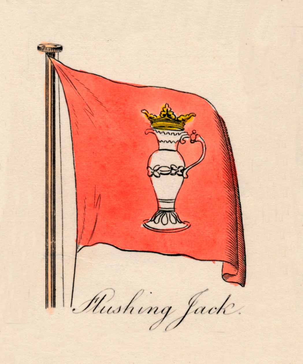 Huuhteleva Jack, 1838 tekijältä Unbekannt