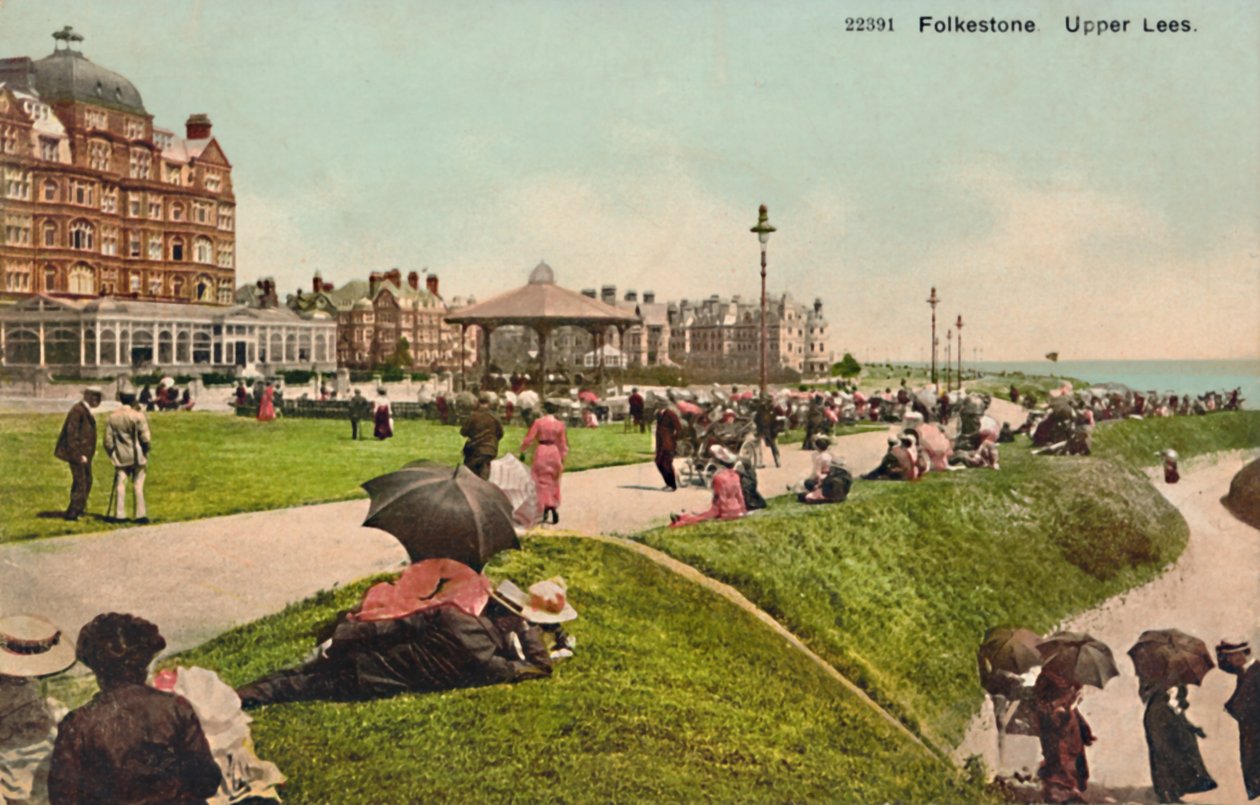 Folkestone. Upper Lees, 1800-luvun loppu - 1900-luvun alku tekijältä Unbekannt