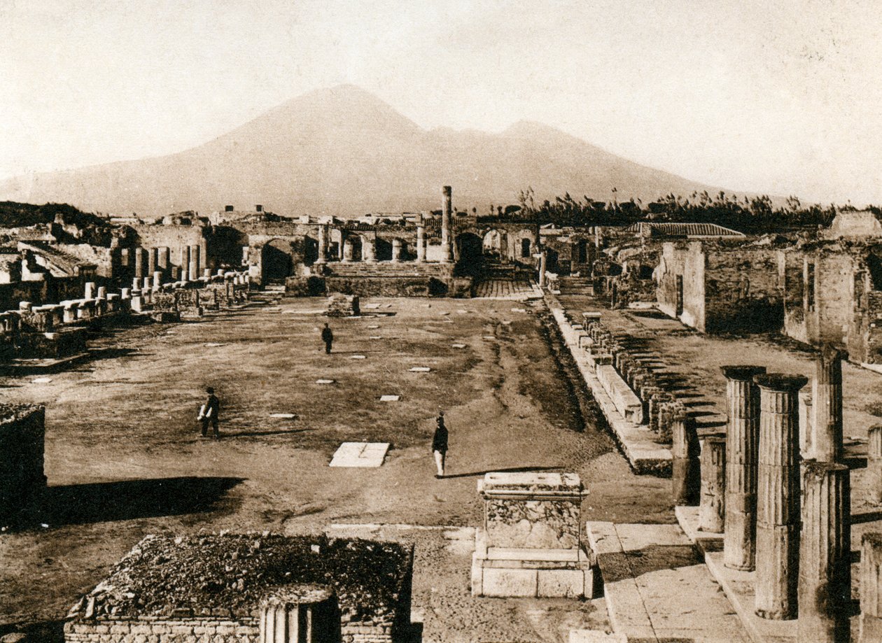Kansalaisfoorumi, Pompeji, Italia, 1900-luku tekijältä Unbekannt