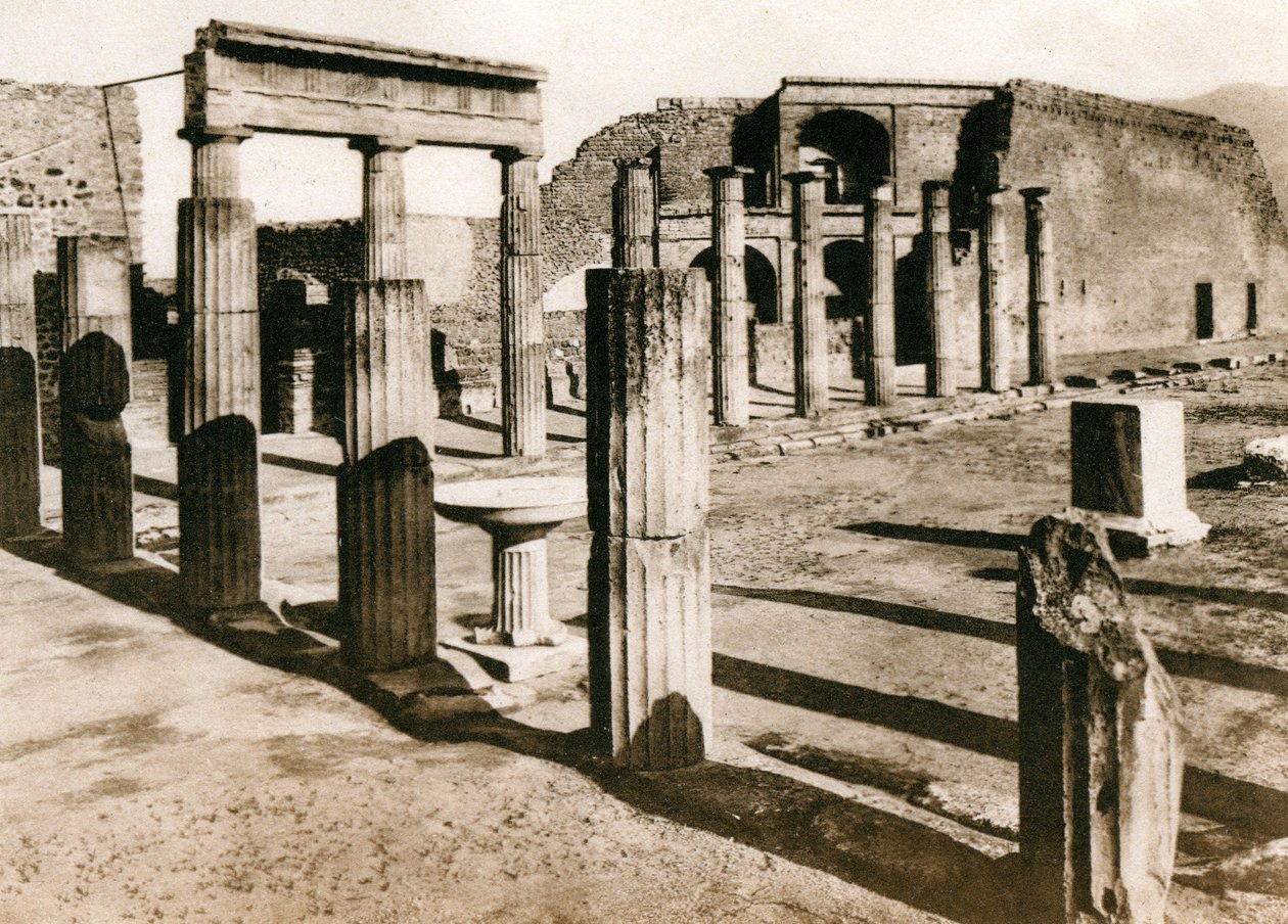Kolmiofoorumi, Pompei, Italia, 1900-luku tekijältä Unbekannt